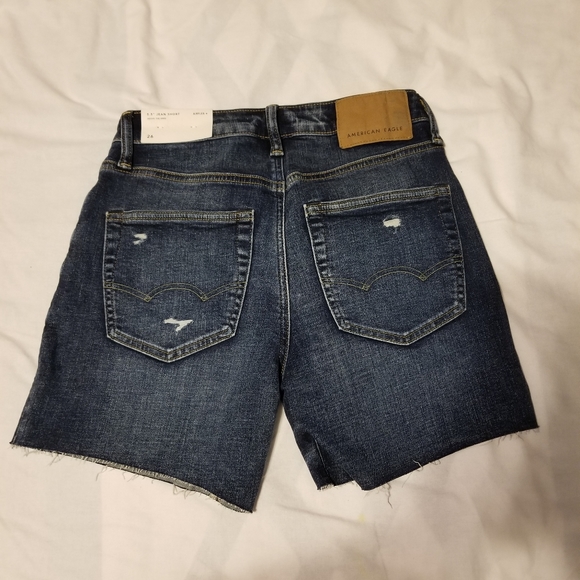 NWT American Eagle Jeans Short Color Blue Size 26 - Picture 2 of 11